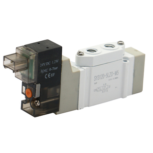 SY3120-5LZD-M5วาล์วโซลินอยด์ควบคุมอากาศระบบนิวเมติก SMC Type SY ซีรีส์ SY3120ทำหน้าที่เดี่ยวขนาดเล็กญี่ปุ่น - Product Image 1