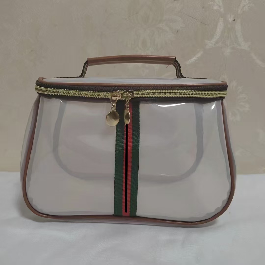 Transparent apple bag-milky white