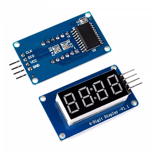 TM1637 4桁NixieディスプレイLEDモジュールモータードライバーボードモジュール - Product Image 1