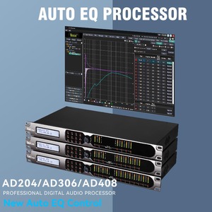 Процессор AD204 DSP цифровой профессиональный динамик управления 2 в 4 аудио процессор цифровой аудио - Product Image 5
