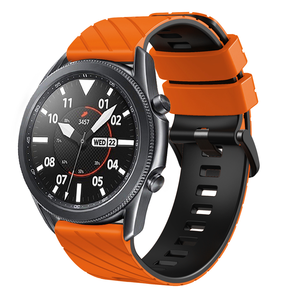 Naranja y negro