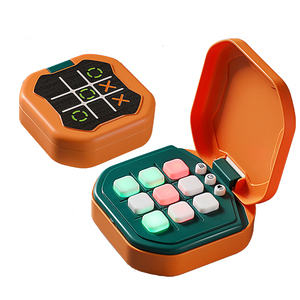 Klasik çocuk oyuncak elektronik AI Tic Tac Toe kurulu eğlenceli bellek oyunu 1 veya 2 oyuncu X O oyunu - Product Image 1