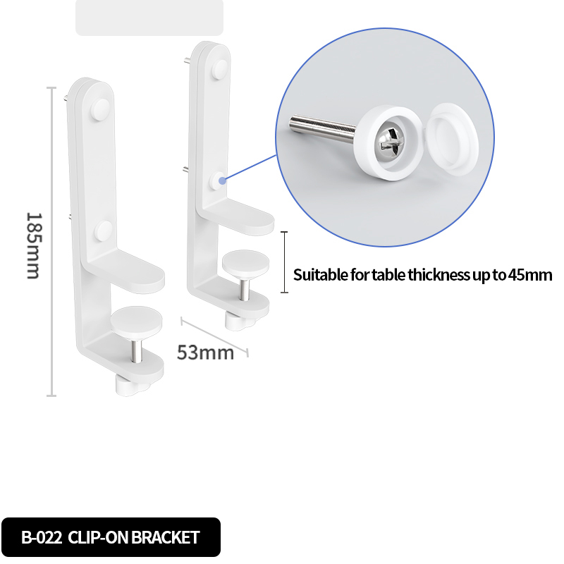 Support à clipser B-022