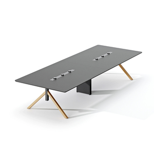 Bàn hội nghị mô-đun lớn hiện đại cho phòng họp văn phòng tại nhà chất liệu gỗ thời trang cho 4 8 10 12 người - Product Image 4