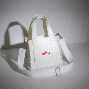 Oem Odm Crossbody kanvas çanta çapraz vücut perakende poşetler beyaz çanta toptan tedarikçisi