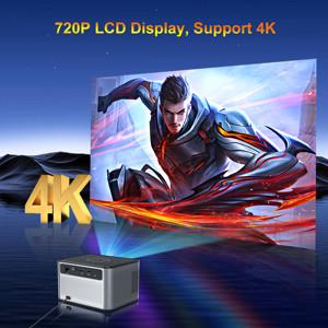 XNANO X3 PRO fabrika Mini projektör 4k projektör Android 10 akıllı Bluetooth Wi-fi yüksek lümen film Mini Proyector - Product Image 6