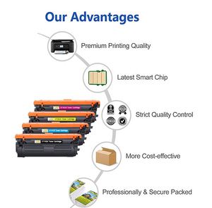 ตลับหมึก508X ที่เข้ากันได้กับ M577 HP LaserJet Enterprise MFP M577C CF360X - Product Image 2