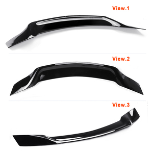 <strong>Trunk</strong> Spoiler Compatible with 2008-2014 Mercedes Benz <strong>C</strong>-Class W204 Sedan (R Style) - Product Image 6