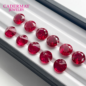 Cadermay 11 รูปร่างห้องปฏิบัติการเพาะทับทิมหลวมอัญมณีทับทิมสังเคราะห์ที่มีขนาดเล็กและรวมสําหรับการทําเครื่องประดับ - Product Image 6
