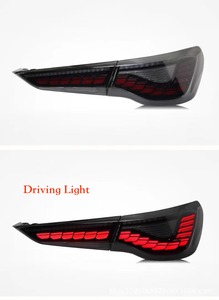 MRD for BMW G22 <strong>G23</strong> G26 425i 430i 440i 2020-2022 4 Series Led Rear Lamp Tail Light Dragon Scale Stop Lamp Red and Light Smokey