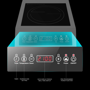 餐厅用商用电电磁炉3.5kw耐用触摸控制ETL认证机械低价 - Product Image 4