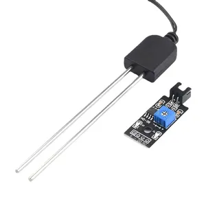 Kapasitif toprak nem sensörü modülü/toprak nem dijital ekran röle kontrol modülü Arduino için otomatik sulama