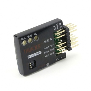 P1-GYRO 3-Achsen-Flugcontroller-Stabilisatorsystem Gyro für Su27 Fixed Flying Wing RC Flugzeug Schwarz - Product Image 3
