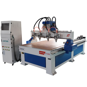 4x8ft 1325 1530 Multi-headed <strong>Cnc</strong> Wood Router <strong>Machine</strong> 3 Axis 4 Axis Wood Working <strong>Machine</strong> Carving Cutting Acrylic Mdf Wood Plastic - Product Image 2