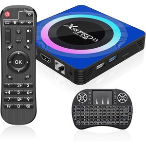 <strong>Android</strong> 13.0 Mini Wireless TV Box with 4GB RAM and 32GB ROM Quad Core 64bit Backlit BT5.0 WiFi6 8K Ultra HD Resolution - Product Image 1