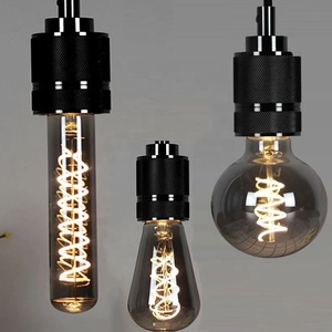 Retro led Edison ampul G40 T45 ST64 G80 G95 G125 E26 E27 LED yumuşak kısılabilir filaman ampul 220V avize - Product Image 2