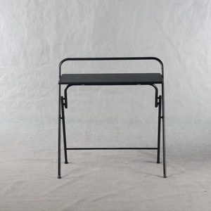 Estante de metal de esquina Mesa de ordenador con cajón Mesa de ordenador con diseño de impresora para el hogar - Product Image 2