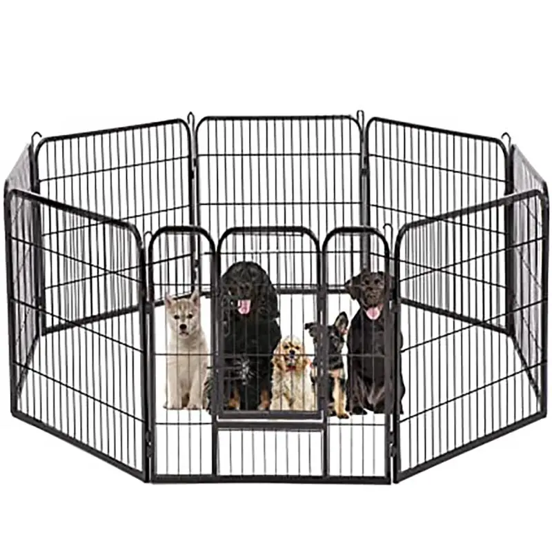 Großhandel 8 12 16 Panel faltbare Luxus gehäuse modulare Hunde park Zwinger läuft Zaun Zaun Paneele zum Verkauf