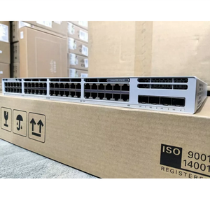 C9300-48P-E Cisco Catalyst 48 Port POE Stackable Layer 3 Managed Network Switch SFP Slots QoS &amp; VLAN Enabled C9300-48P-E Switch