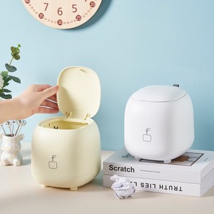 Mini Waste <strong>Can</strong> <strong>Pop</strong> up Lid Small Garbage <strong>Bin</strong> for Tables &amp; Counters Mini Trash <strong>Can</strong> - Product Image 3