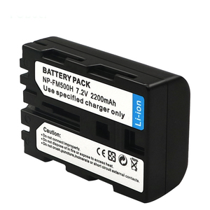Evet Sony için 2200mAh NP FM500H NP-FM500H pil a200 a300 a350 a450 a500 a550 a560 a580 Sony a850 a900 kamera