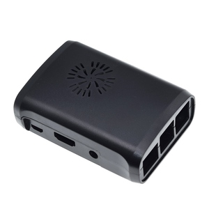 Para Raspberry Pi Case Fundas Funda protectora ABS Shell Cover con Mini ventilador de refrigeración Disipador de calor para Raspberry Pi 2 Modelo B Plus + - Product Image 3