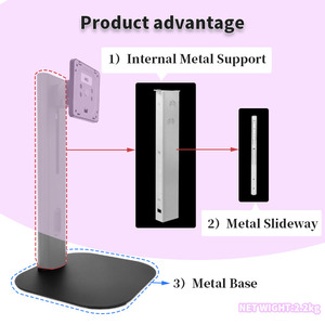 Xác minh Nhà cung cấp Mới Màn hình máy tính Arms 18-32-inch khung màn hình với kim loại xoay thiết kế và máy tính bảng đứng chủ - Product Image 3