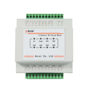 Acrel-Estación Base de CC, Dispositivo de Monitoreo de Consumo de Energía, 6 Circuitos, Entrada de Derivación de CC, RS485, Medidor Inteligente de CC, 2 Unidades, 2 Unidades - Product Image 2