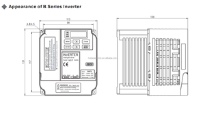 New High Quality Orginal JSCC <strong>Inverter</strong> B0150 1500W Motor Controller - Product Image 6