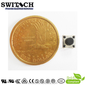 Smd Taktschalter Schwarz <span class=keywords><strong>Push</strong></span> <span class=keywords><strong>Button</strong></span> <span class=keywords><strong>PCB</strong></span> Typ <span class=keywords><strong>4</strong></span> Pins Takt Elektrischen Schalter