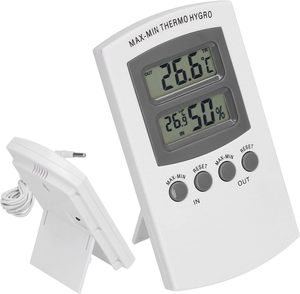 LDTH-2 LCD Display Indoor and Outdoor <strong>Thermometer</strong> Hygrometer <strong>With</strong> Probe Sensor - Product Image 6