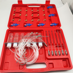 Piezas de maquinaria de construcción, herramienta de prueba de flujo de inyector, adaptador de riel común, probador de combustible, 18 adaptadores, juego de probador de combustible - Product Image 2