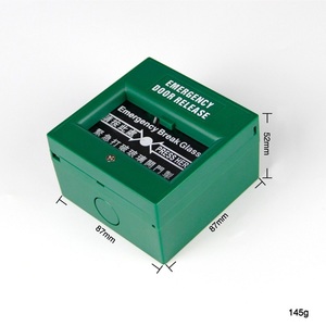 Emergency <strong>Exit</strong> Switch Break Glass Fire Alarm <strong>Push</strong> <strong>Button</strong> for Alarm <strong>System</strong> - Product Image 6