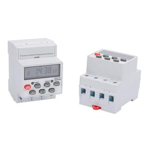 Customized KG316T Digital Analog Time Switch White Mini <strong>Timer</strong> with 30A Max. Current and 220V Max. Voltage Time <strong>Control</strong> Switch