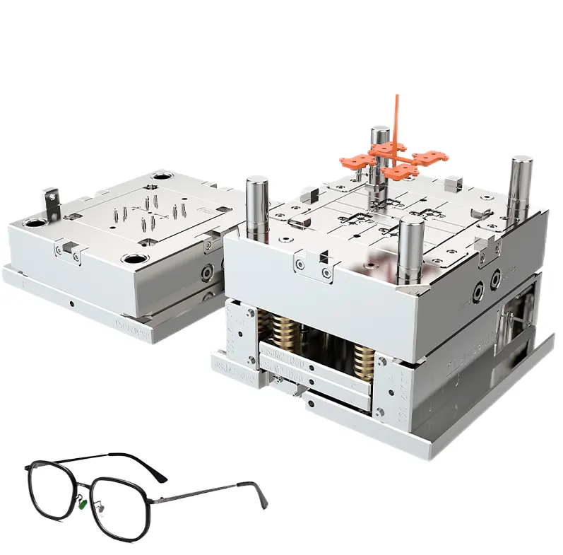 customized plastic parts manufacturer plastic injection mould for glasses plastic injection mould for sunglasses