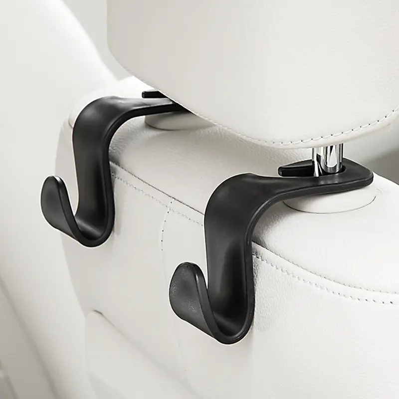 Universal Car Seat Hook Car Hanger Bag Organizer Hook Seat Headrest Holder For Bags Coat Hanging Car Accessories
