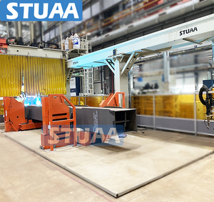 Robotic Welding Systems for STRUCTURAL STEEL I BEAM With Hydraulic Rotary Positioner - Product Image 2