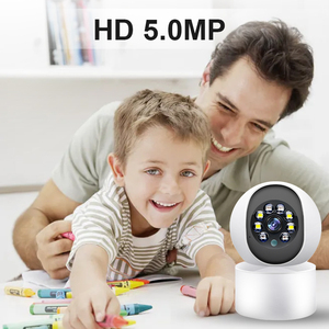 Z CMOS Security <strong>Camera</strong> HD 5MP Two-Way Audio Baby Monitor 360 Human Tracking Motion Detection Night Vision 2.4ghz Wireless <strong>Camera</strong> - Product Image 2