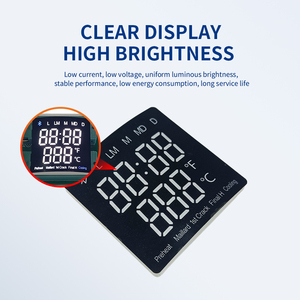 Quelle Fabrik Custom LED Digital Tube 16 Pin 7 Segment Temperatur anzeige Klimaanlage LED-Anzeige - Product Image 2