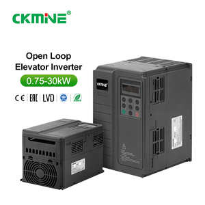 CKMINE 7.5kW 220V Entrada monofásica 3 fases 380V Salida 17A Inversor de frecuencia de elevador Unidad de velocidad variable VFD