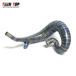 Titanium Blue Exhaust <strong>Header</strong> 2 Stroke <strong>Header</strong> for KTM300 EXC TPI Erzbergrodeo 20-21 for KTM250 XC TPI /250XC TPI /300XC TPI 20-22 - Product Image 4