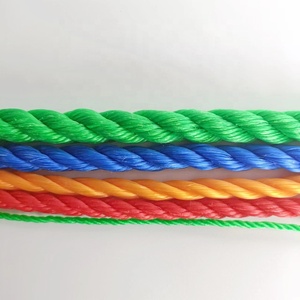 China Rope Factory Colorful Twine 3 Strands Rope <strong>pp</strong> Fibre Rope 8 mm to 30 mm Used in Marine for Mooring Towing Lifting <strong>String</strong> - Product Image 2