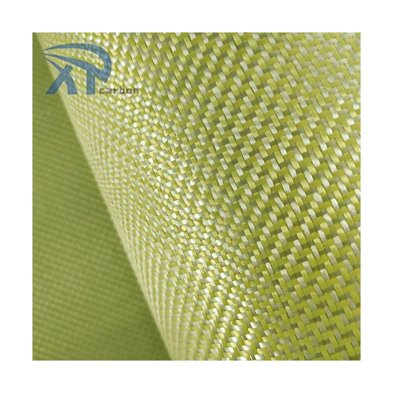 Rolo de tecido de aramida fibra de vidro liso 230gsm leve de fábrica original