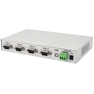 工厂USB至RS-485 RS-422转换器usb-b 4端口RS485 RS422适配器，带光学隔离串行DB9连接器ESD UT-861A - Product Image 4