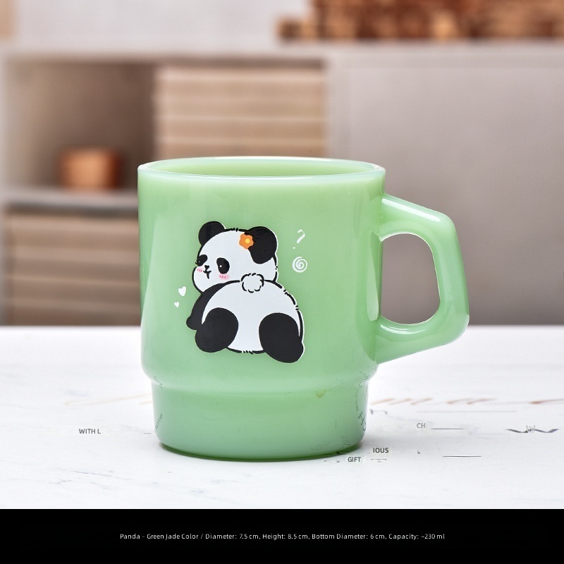 Tasse verte Panda