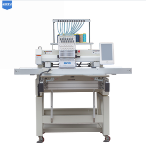 <strong>Jinyu</strong> 500*800 mm 12/15 Needles Computerized Single Head Embroidery Machine Cap Garment for Home Use High Quality Automatic