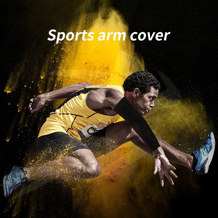GOLOVEJOY HB01 Sunscreen Arm Sleeve Elbow Protector Wrist Protector Men And Women Sports Fitness Cycling Ice Arm Sleeve