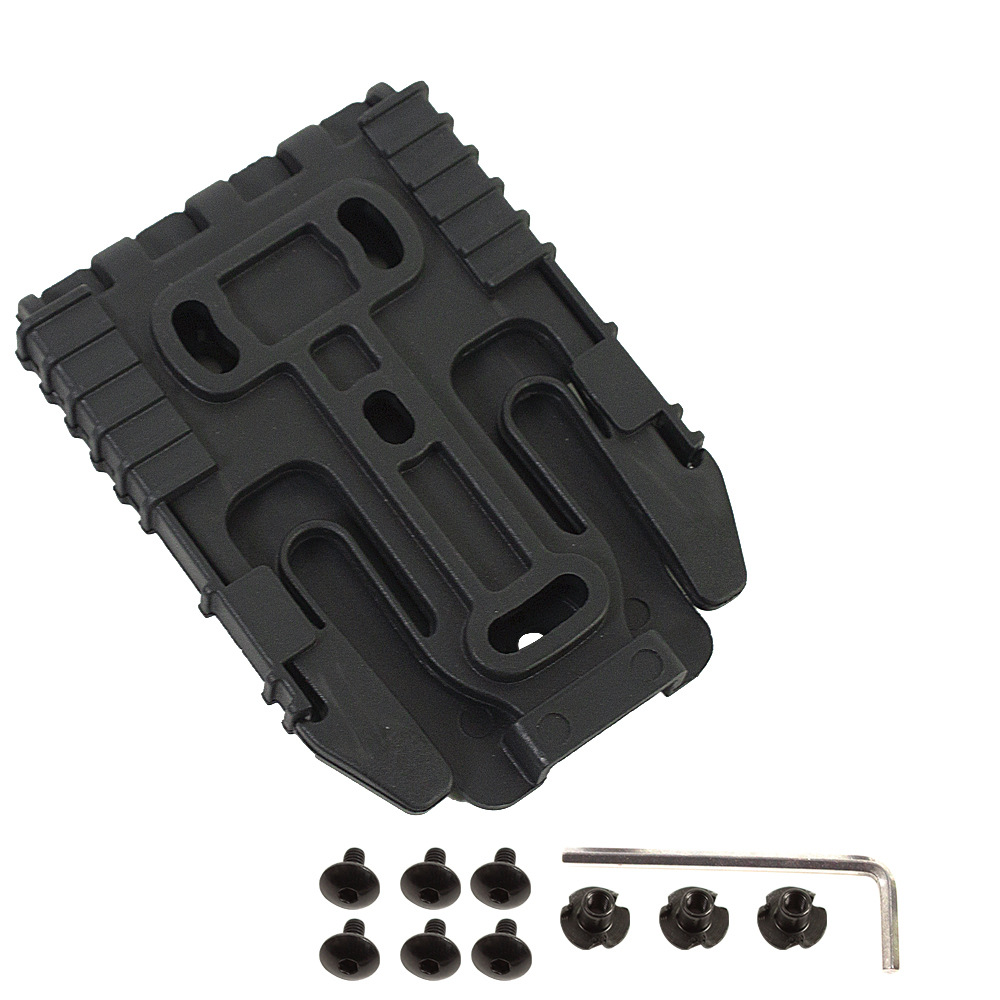 QLS Kit (Fork + Plate) - Black