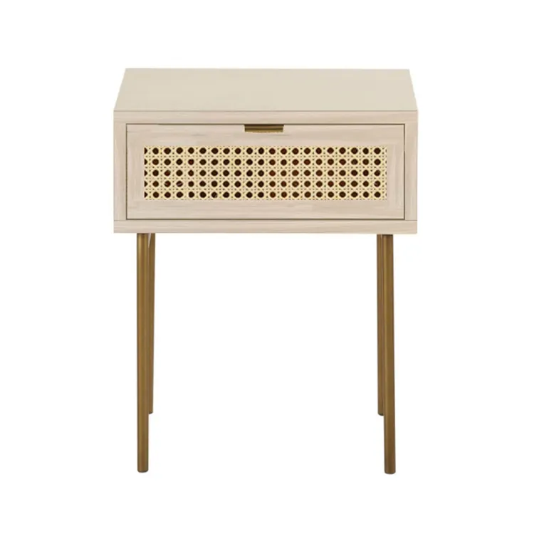 Nieuwste Moderne Luxe 2 Deuren Rotan Rieten Kast Woonkamer Meubels Chinese Houten Side Board