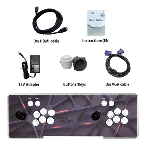 Fabrika toptan Pandoras destan DX 9800 <span class=keywords><strong>1</strong></span> oyun kutusu 2 oyuncuların 3D oyun konsolları retro arcade oyun konsolları